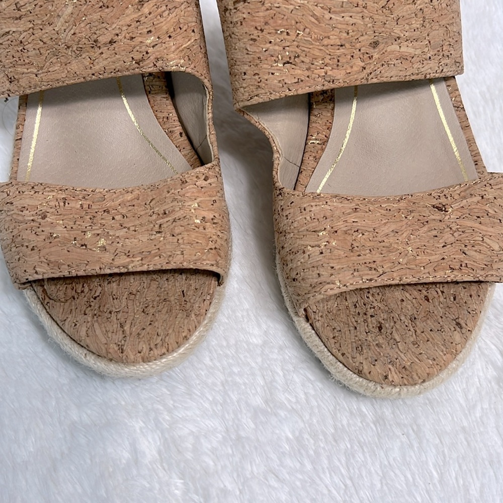 Vionic Brooke Cork Slingback Espadrille Wedge Sandal size 7 - Picture 11 of 14